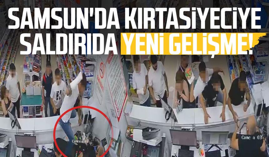 Samsun'da kırtasiyeciye saldırıda yeni gelişme: 4 şüpheli yakalandı!