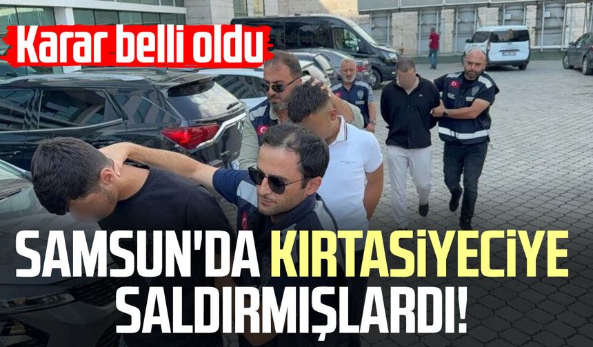 Samsun'da kırtasiyeciye saldırmışlardı! 2 kişi tutuklandı