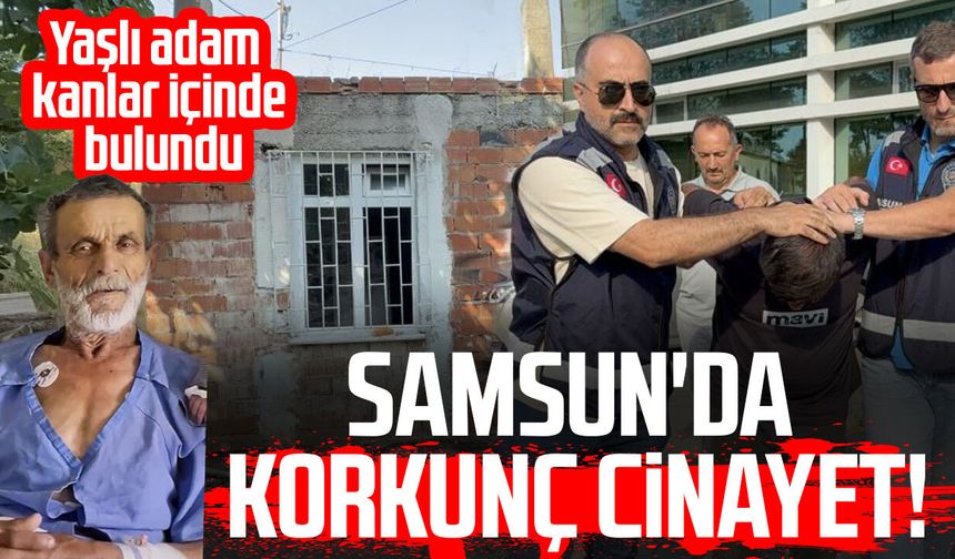 Samsun'da korkunç cinayet! Necmettin Uzun evinde kanlar içinde bulundu