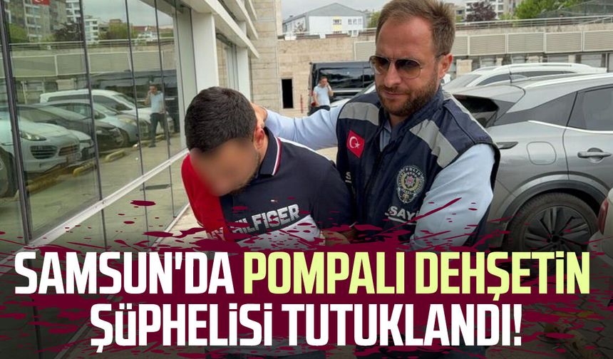Samsun Bahçelievler Mahallesi'nde pompalı tüfekli saldırı! Tutuklandı