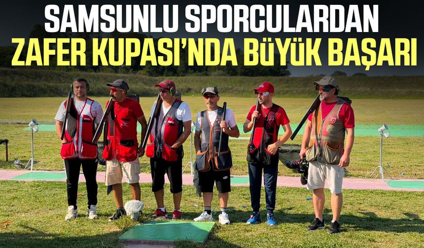 Samsunlu sporculardan Zafer Kupası’nda büyük başarı