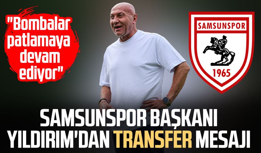 Gabriele Guarino da tamam! Samsunspor Başkanı Yüksel Yıldırım'dan transfer mesajı