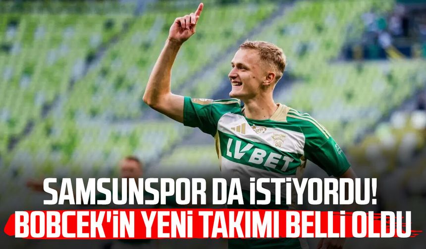 Samsunspor da istiyordu! Tomas Bobcek'in yeni takımı belli oldu