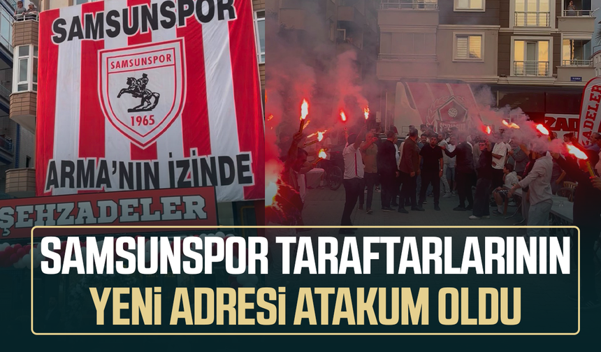 Şehzadeler taraftar grubu Atakum'da yeni merkezini açtı