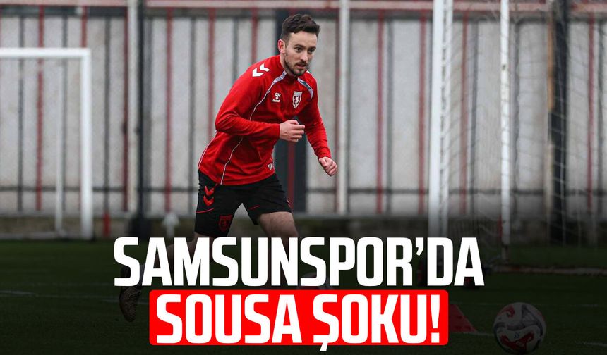 Samsunspor’da Afonso Sousa şoku! Göztepe maçında yok
