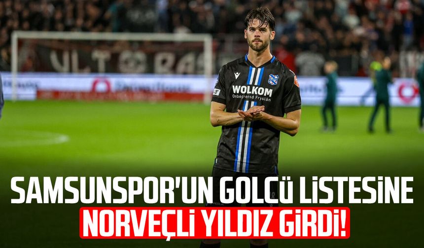 Samsunspor'da Lasse Nordas sürprizi!