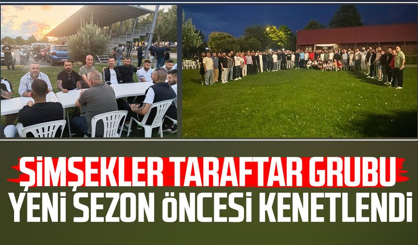 Şimşekler Taraftar Grubu yeni sezon öncesi kenetlendi