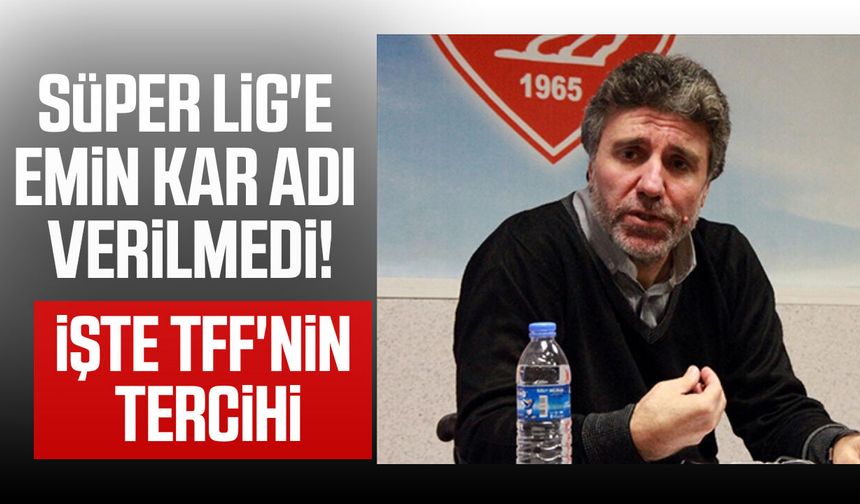 TFF kararını verdi! Süper Lig'in yeni sezon ismi belli oldu