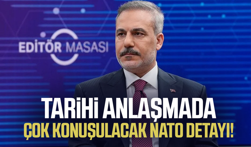 Tarihi anlaşmada çok konuşulacak NATO detayı!