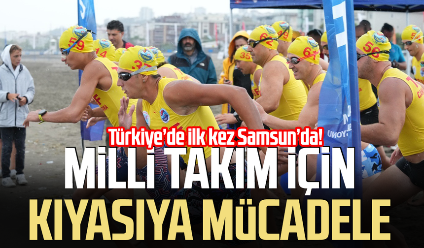 Türkiye’de ilk kez Samsun’da! Milli takım için kıyasıya mücadele