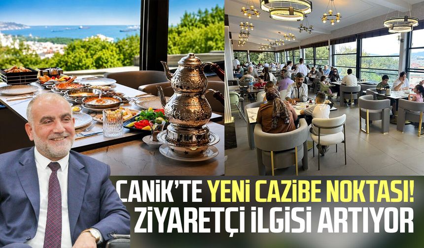 Canik’te yeni cazibe noktası! Ziyaretçi ilgisi artıyor