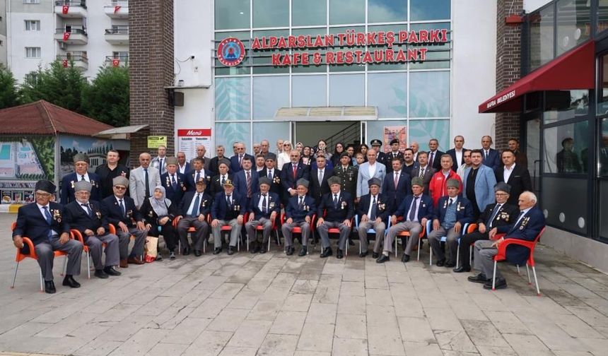 Bafra’da Gaziler Günü’nde kahramanlara vefa