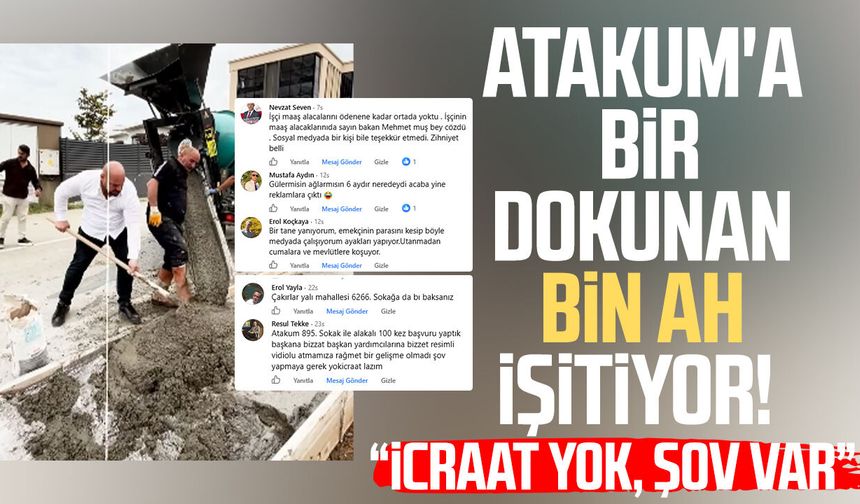 Atakum'a bir dokunan bin ah işitiyor! Serhat Türkel'e tepkiler çığ gibi