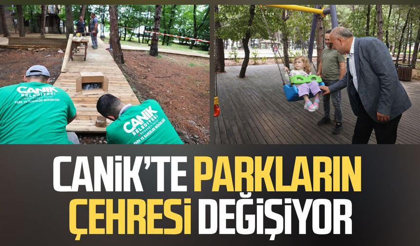 Canik’te Hasköy Meşe Orman Park yenileniyor