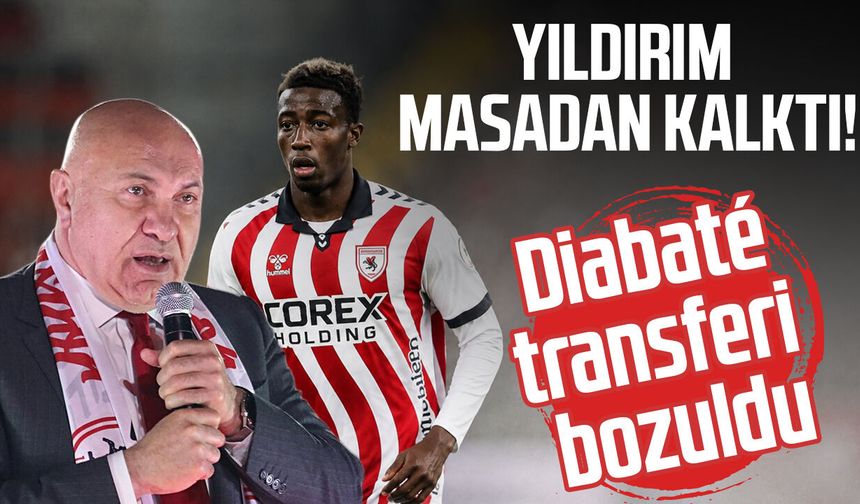 Yüksel Yıldırım masadan kalktı! Diabaté transferi bozuldu