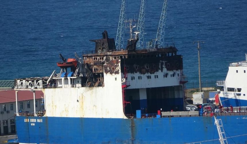 Drone saldırısına uğrayan Samsun çıkışlı gemi Trabzon’da