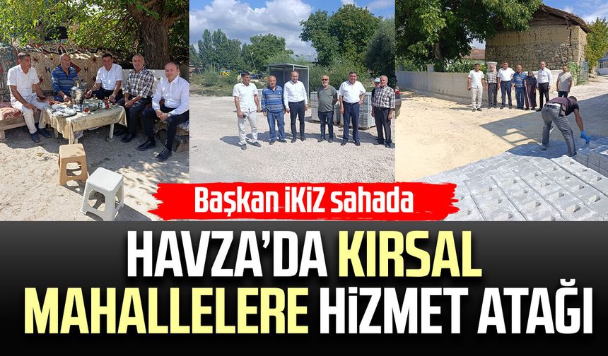 Başkan Murat İkiz’den kırsala konfor dokunuşu