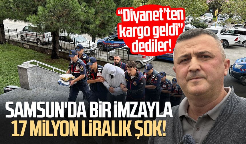 Samsun'da bir imzayla 17 milyon liralık şok!