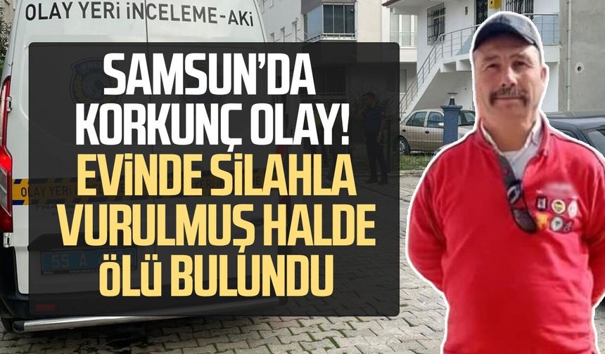 Samsun’da korkunç olay! Levent Gürpınar evinde ölü bulundu
