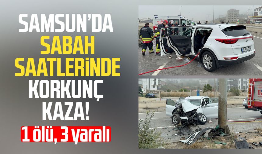 Samsun'da ölümlü kaza! Hacer Ter olay yerinde hayatını kaybetti