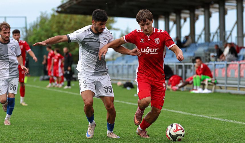 Samsunspor U19’dan Trabzonspor öncesi özel prova