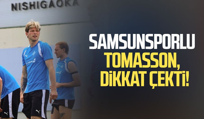 Samsunsporlu Logi Tomasson, İzlanda Milli Takımı’nda dikkat çekti
