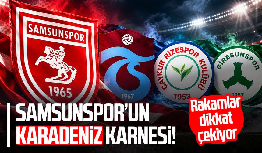 Samsunspor’un Karadeniz karnesi! Rakamlar dikkat çekiyor