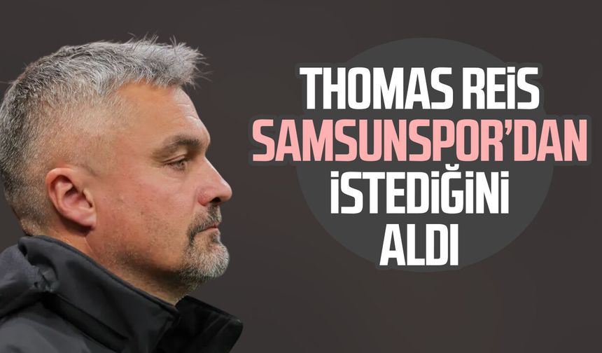 Thomas Reis’in istediği isim Samsunspor’dan ayrılıyor