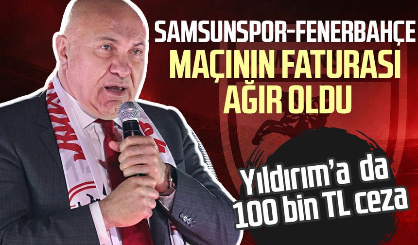 PFDK kararını verdi! Samsunspor’a tribün cezası