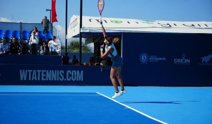 Samsun Open WTA 125’te heyecan dorukta
