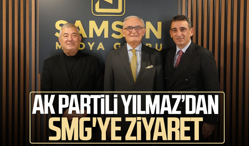 AK Partili Yusuf Ziya Yılmaz’dan Samsun Medya Grubu’na ziyaret
