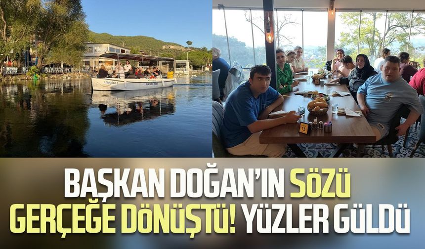 Başkan Halit Doğan’ın sözü gerçeğe dönüştü! Yüzler güldü