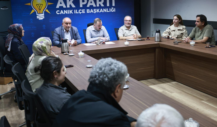 Başkan İbrahim Sandıkçı’dan Canik teşkilatına birlik mesajı