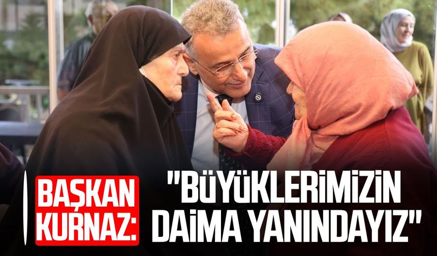 İlkadım Belediyesi’nden yaş almış bireylere destek