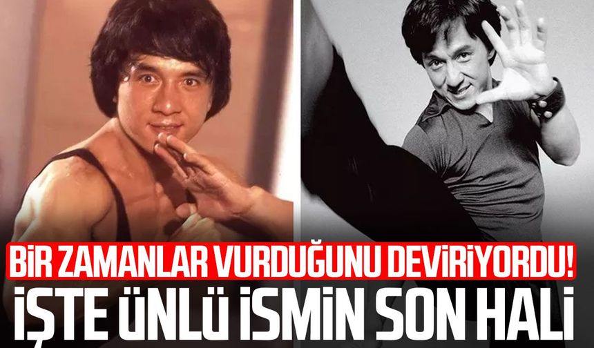 Bir zamanlar vurduğunu deviriyordu! İşte Jackie Chan’in son hali