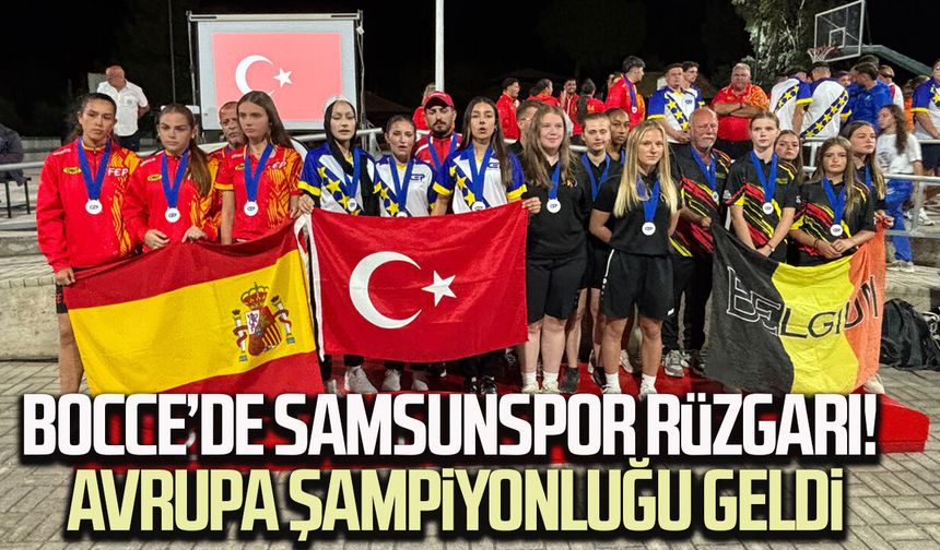 Bocce’de Samsunspor rüzgarı! Avrupa şampiyonluğu geldi