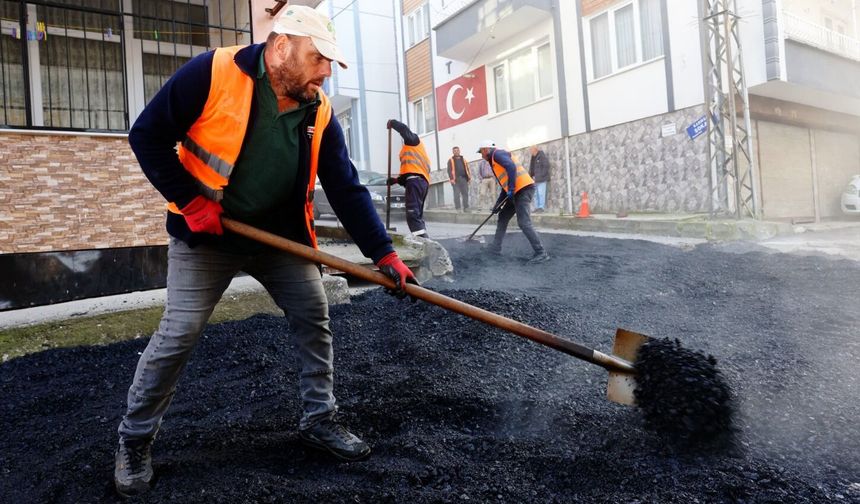 Canik’te bakım, onarım ve asfalt çalışmaları sürüyor