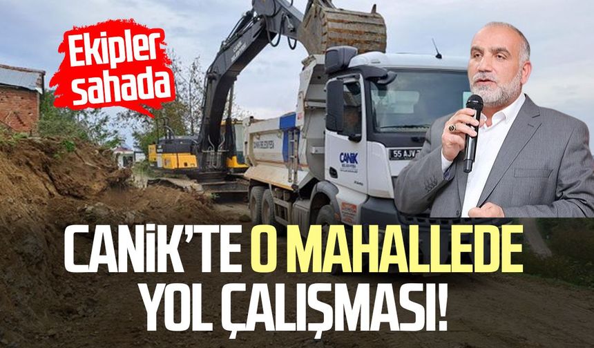 Canik'te çalışmalar hız kesmiyor! Başkan İbrahim Sandıkçı duyurdu