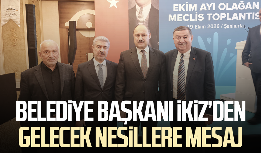 Havza Belediye Başkanı Murat İkiz’den gelecek nesillere mesaj