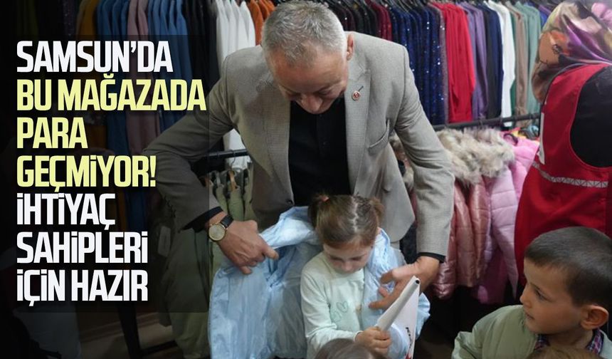 Samsun’da Kızılay harekete geçti! Kışlıklar hazır