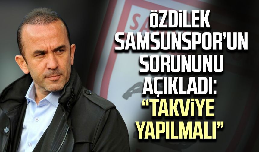 Samsunspor için kritik uyarı! “Devre arasında takviye şart”