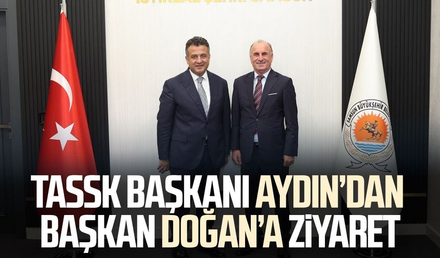 TASSK Başkanı Şener Aydın’dan Başkan Halit Doğan’a ziyaret