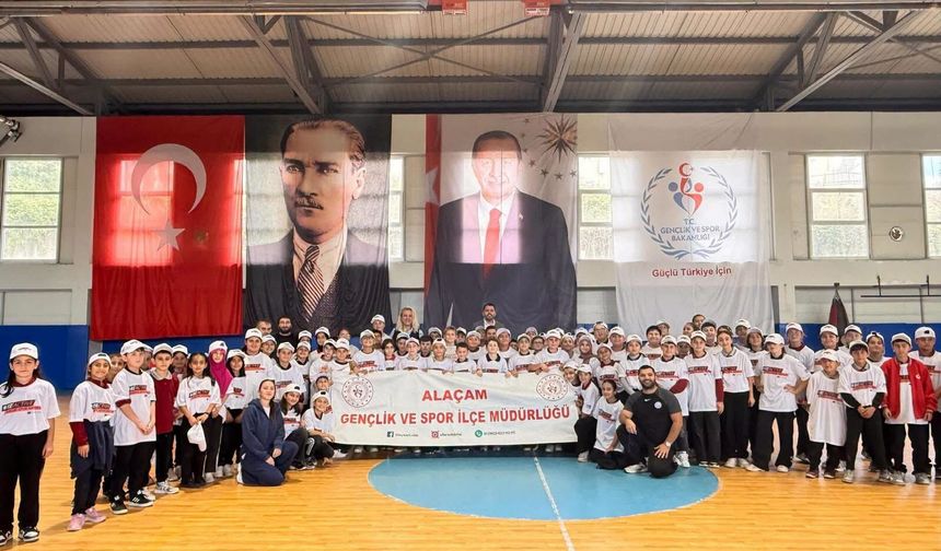 Alaçam’da Avrupa Spor Haftası etkinlikleri sona erdi