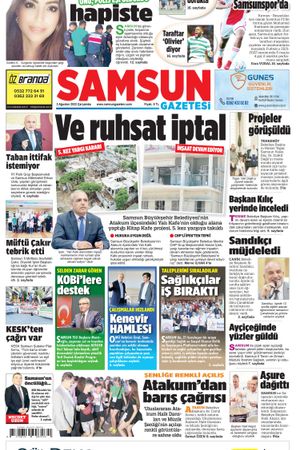 2 Ağustos Çarşamba
