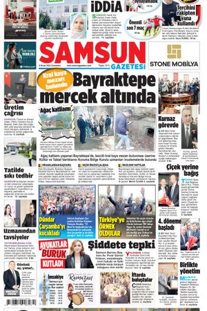 6 Nisan Cumartesi Samsun Gazetesi