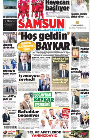9 Ağustos Cumartesi