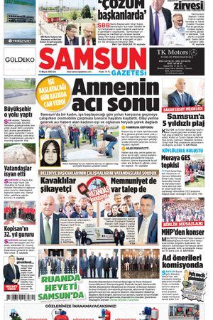 12 Mayıs Salı