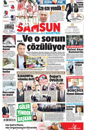4 Mayıs Pazartesi
