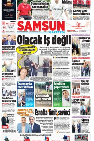 30 Temmuz Perşembe