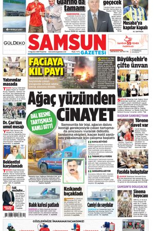 13 Ağustos Perşembe